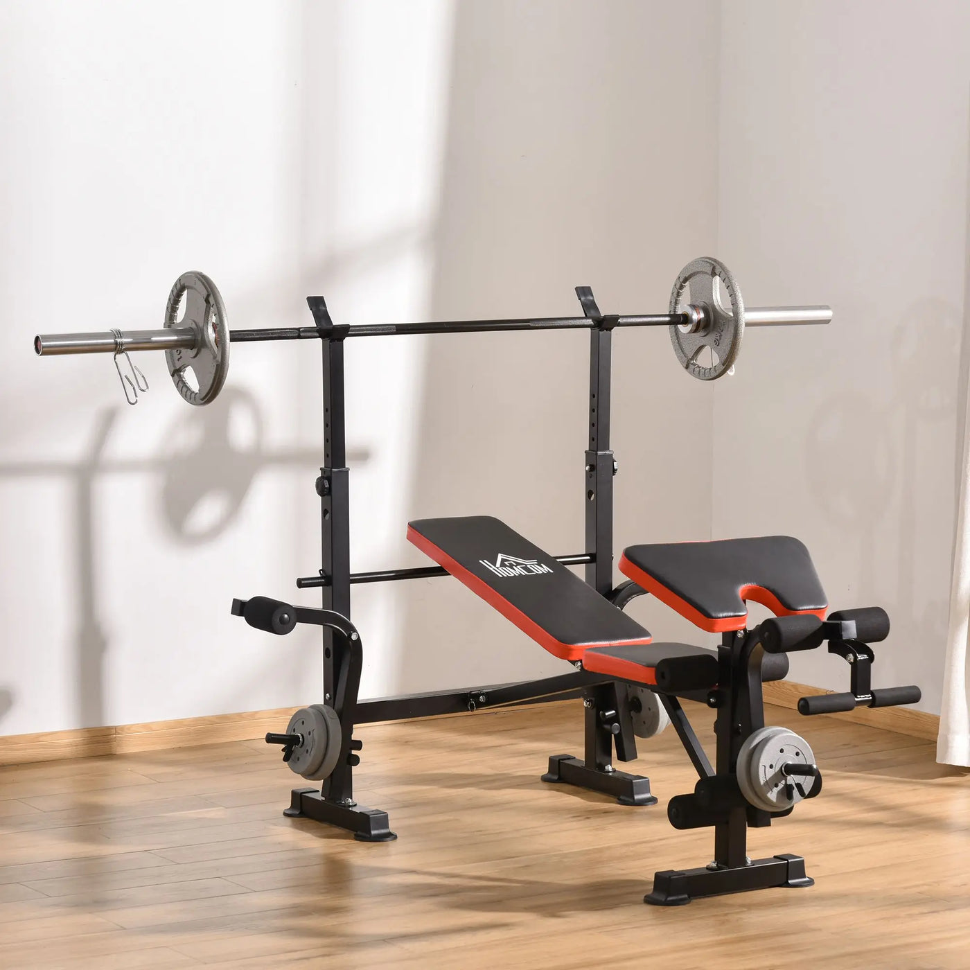 banc de musculation HOMCOM 175x139x127 cm