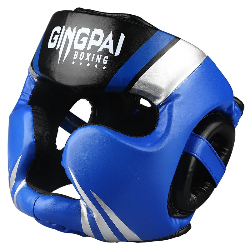 Kick Boxing Helmet Karate Muay Thai Guantes De Boxeo Free Fight Headgear MMA Head Guard Sanda Training Adults Kids Equipment
