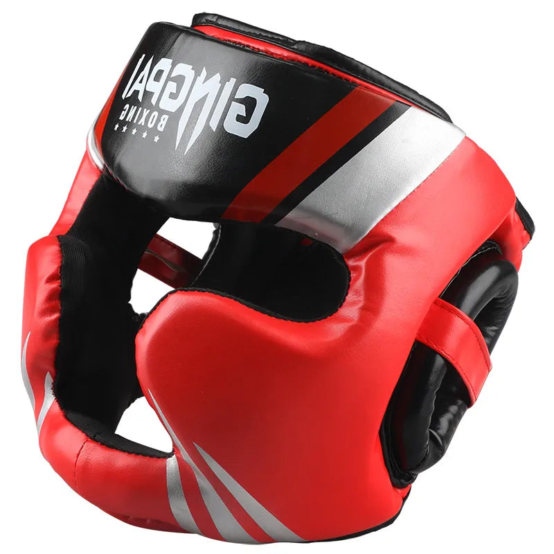 Kick Boxing Helmet Karate Muay Thai Guantes De Boxeo Free Fight Headgear MMA Head Guard Sanda Training Adults Kids Equipment