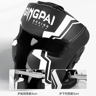Kick Boxing Helmet Karate Muay Thai Guantes De Boxeo Free Fight Headgear MMA Head Guard Sanda Training Adults Kids Equipment