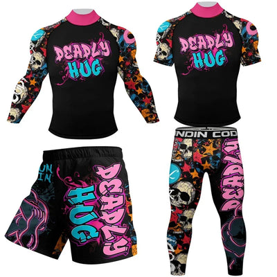 ensemble de compression skull mma