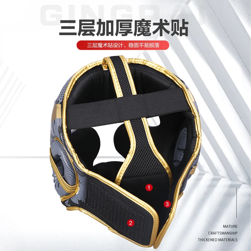 Casque de kick-boxing Gingpai