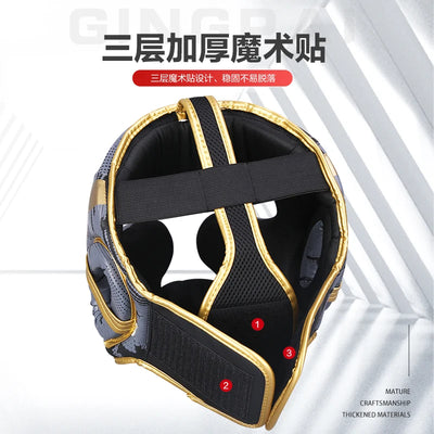 Casque de kick-boxing Gingpai