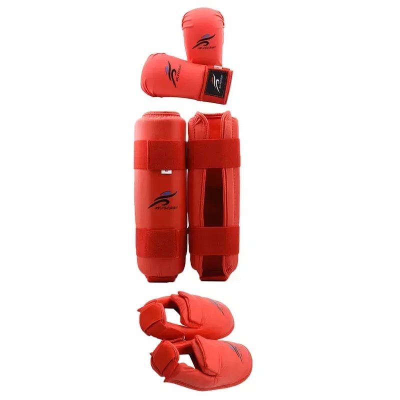 Ensemble de protections pour jambes, mains et pieds