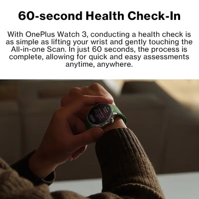 montre connectée OnePlus Watch 3 Écran AMOLED