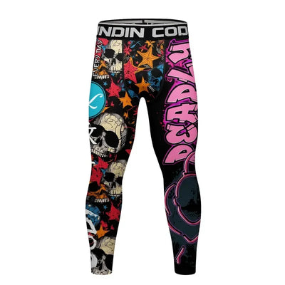 ensemble de compression skull mma