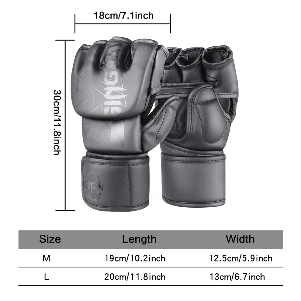 gant de boxe mitaine sparring gingpai