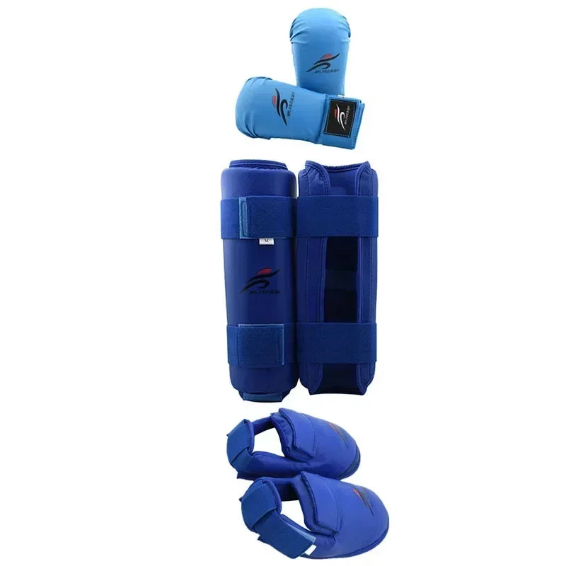Ensemble de protections pour jambes, mains et pieds