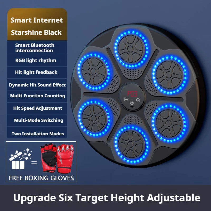 machine de boxe musicale intelligente Bluetooth