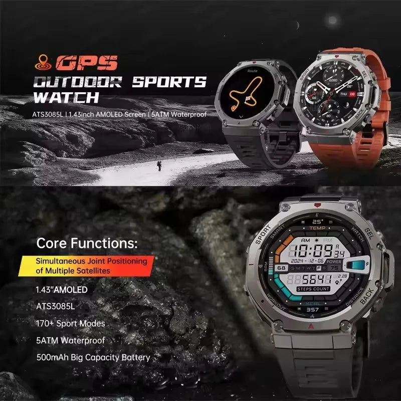Montre connectée T-Rex 3 Ultra GPS