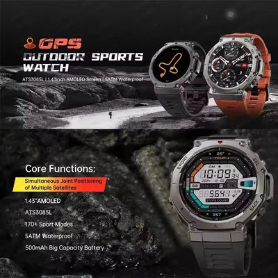 Montre connectée T-Rex 3 Ultra GPS
