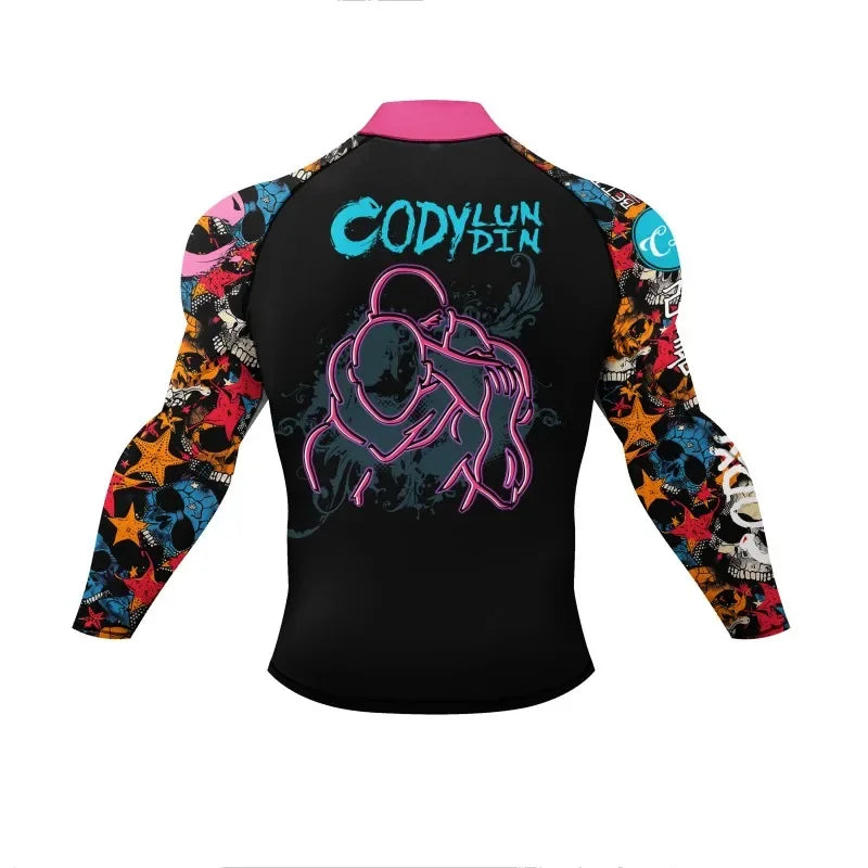 ensemble de compression skull mma