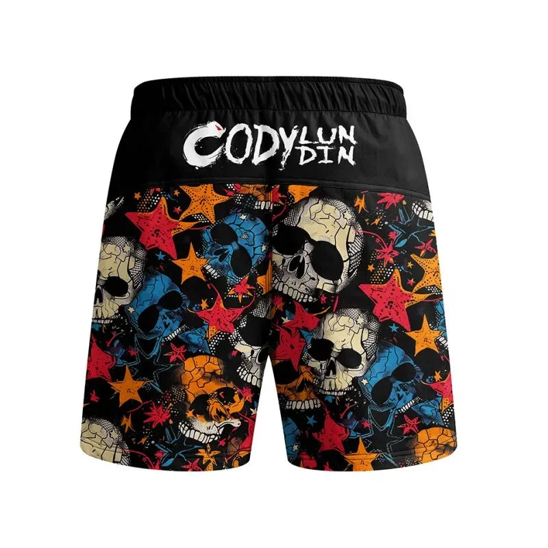 ensemble de compression skull mma