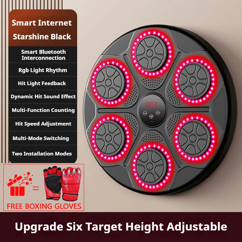 machine de boxe musicale intelligente Bluetooth