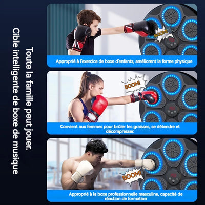 machine de boxe musicale intelligente Bluetooth