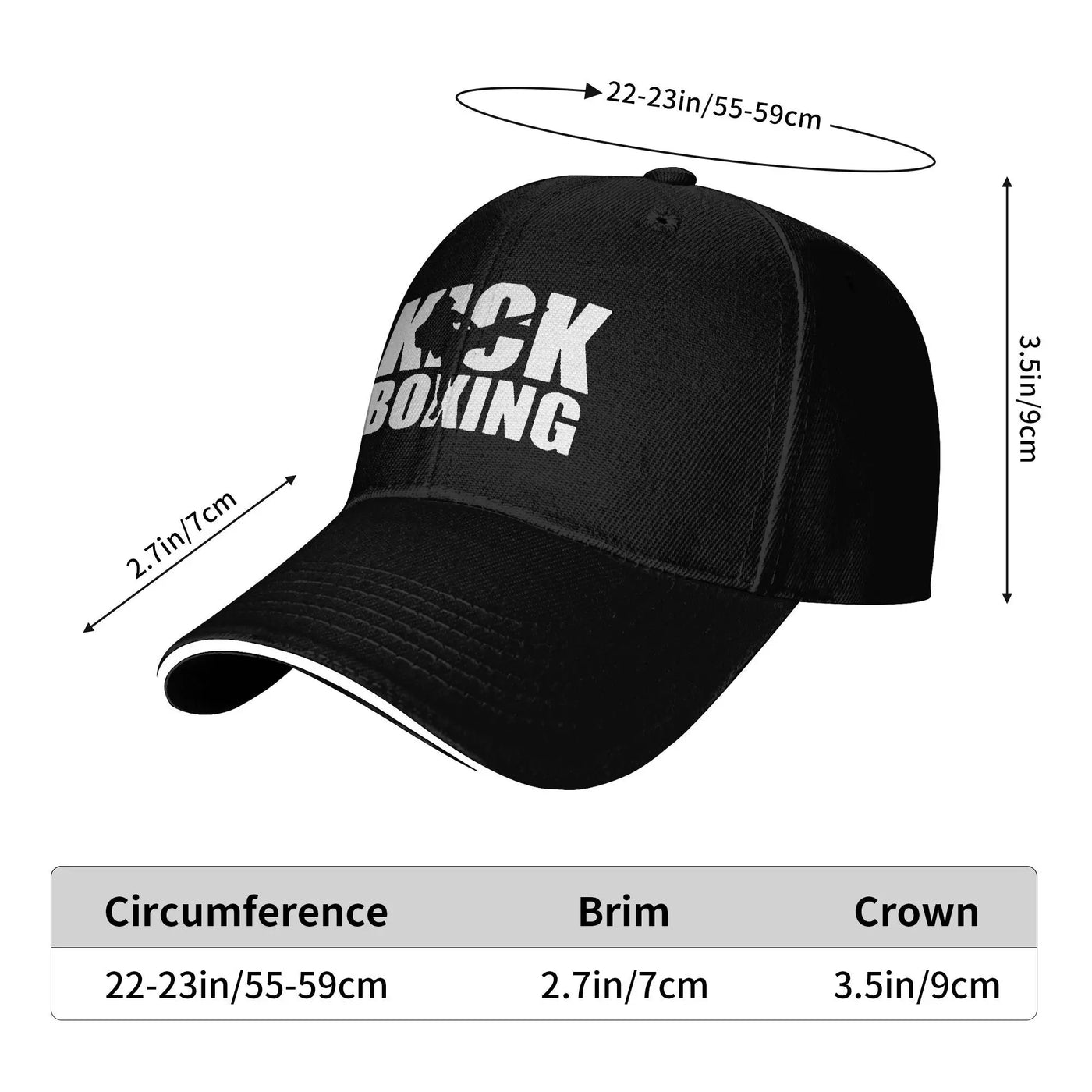 casquette kick boxing