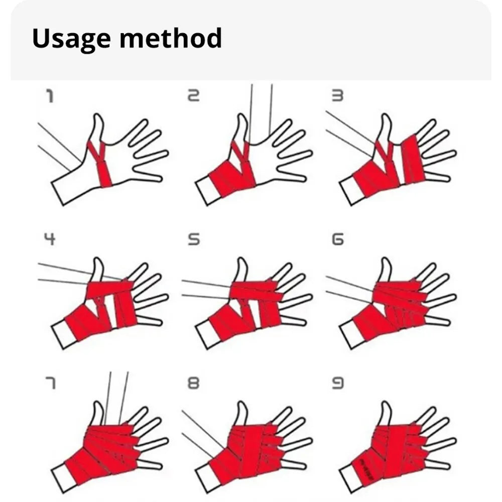 Bandages de boxe en coton 3M 5M