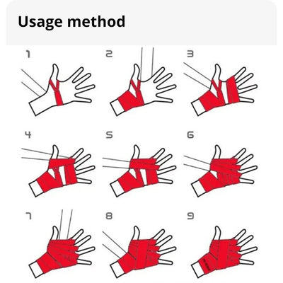 Bandages de boxe en coton 3M 5M