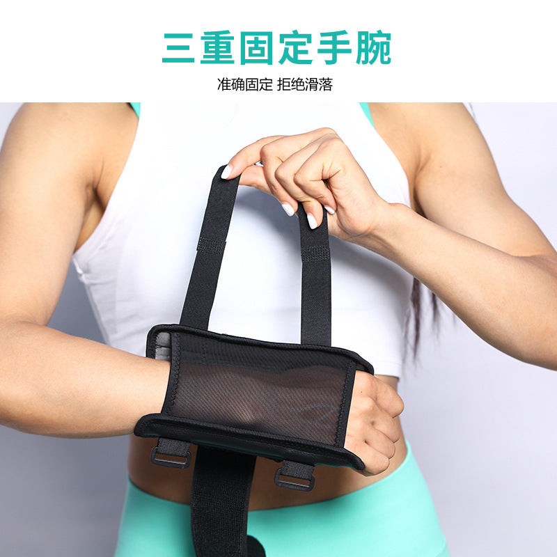 Steel Plate Support Hand Protector Twining Wristbands Removable Adjustment
