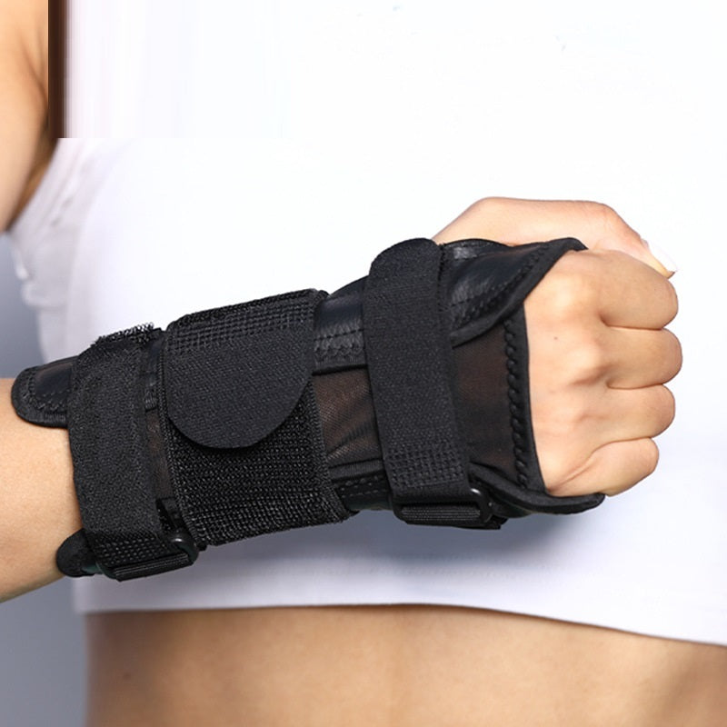 Steel Plate Support Hand Protector Twining Wristbands Removable Adjustment